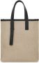 Ferragamo Leren shopper Beige - Thumbnail 3
