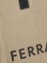 Ferragamo Leren shopper Beige - Thumbnail 4