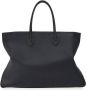 Ferragamo Leren shopper Zwart - Thumbnail 2