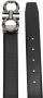 Ferragamo Riem met logogesp Zwart - Thumbnail 2