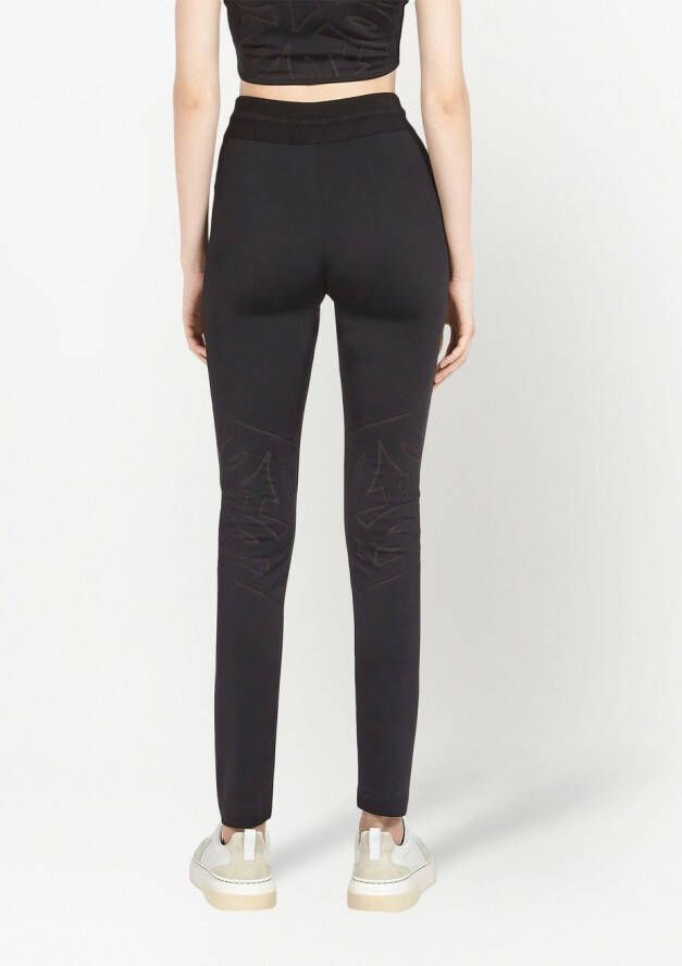 Ferragamo Legging met trekkoord Zwart