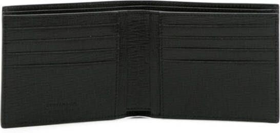 Ferragamo Portemonnee met logoplakkaat Zwart