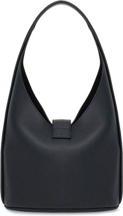 Ferragamo Gancini hobo tas met gesp Zwart