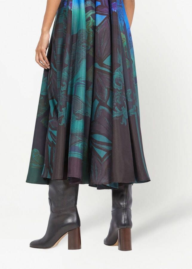 Ferragamo Mouwloze jurk Veelkleurig
