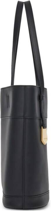 Ferragamo North-South shopper met logoprint Zwart