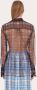 Ferragamo Organza blouse Bruin - Thumbnail 3