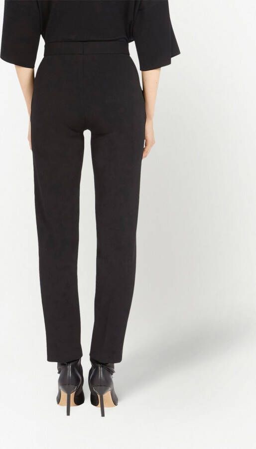 Ferragamo Pantalon met Gancio-plakkaat Zwart