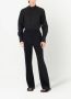 Ferragamo Pantalon met satijnen vlak Zwart - Thumbnail 2