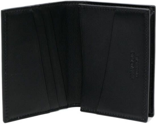 Ferragamo Pasjeshouder met logo-reliëf Zwart