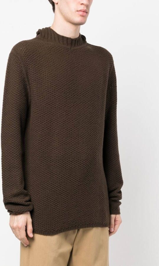 Ferragamo Gebreide trui Bruin