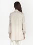 Ferragamo Satijnen shirt Wit - Thumbnail 4