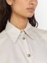 Ferragamo Satijnen shirt Wit - Thumbnail 5