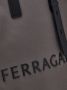 Ferragamo Shopper met logoplakkaat Grijs - Thumbnail 5