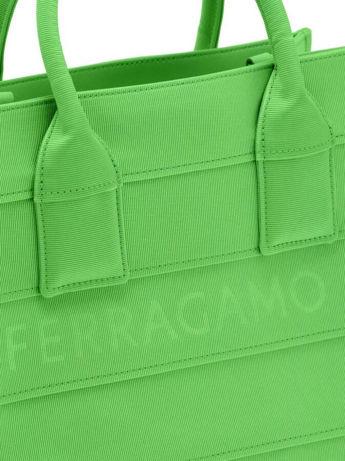 Ferragamo Shopper met logoprint Groen