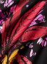 Ferragamo Sjaal met jungleprint Zwart - Thumbnail 3