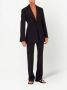 Ferragamo Smoking blazer met enkele rij knopen Zwart - Thumbnail 2