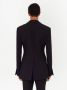 Ferragamo Smoking blazer met enkele rij knopen Zwart - Thumbnail 4