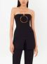 Ferragamo Strapless top Zwart - Thumbnail 3