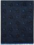 Ferragamo Stropdas met jacquard Blauw - Thumbnail 3