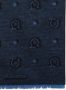 Ferragamo Stropdas met jacquard Blauw - Thumbnail 4