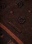 Ferragamo Stropdas met jacquard Bruin - Thumbnail 2
