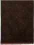 Ferragamo Stropdas met jacquard Bruin - Thumbnail 3