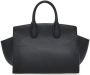 Ferragamo Medium Studio Soft shopper Zwart - Thumbnail 4