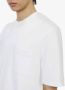 Ferragamo T-shirt met streepdetail Wit - Thumbnail 5