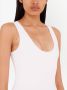Ferragamo Tanktop met diepe ronde hals Wit - Thumbnail 5