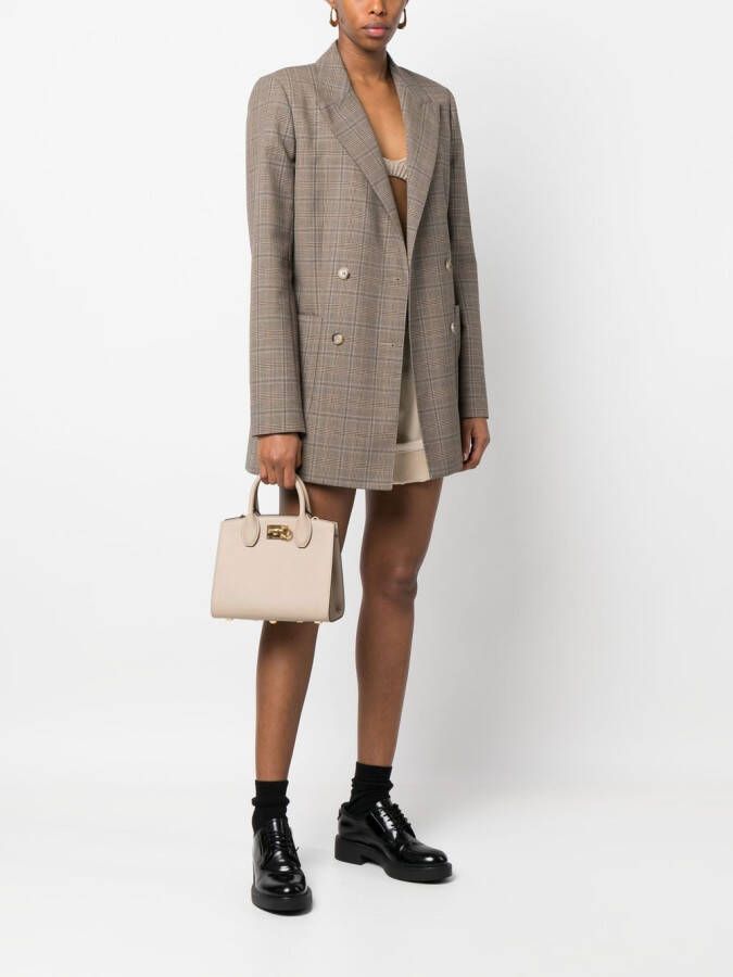 Ferragamo The Studio kleine shopper Beige