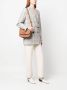 Ferragamo Trapezio leren crossbodytas Bruin - Thumbnail 2