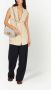 Ferragamo Trapezio leren schoudertas Beige - Thumbnail 2