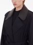 Ferragamo Trenchcoat met lange mouwen Zwart - Thumbnail 3
