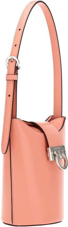 Ferragamo Trifolio kleine schoudertas Roze