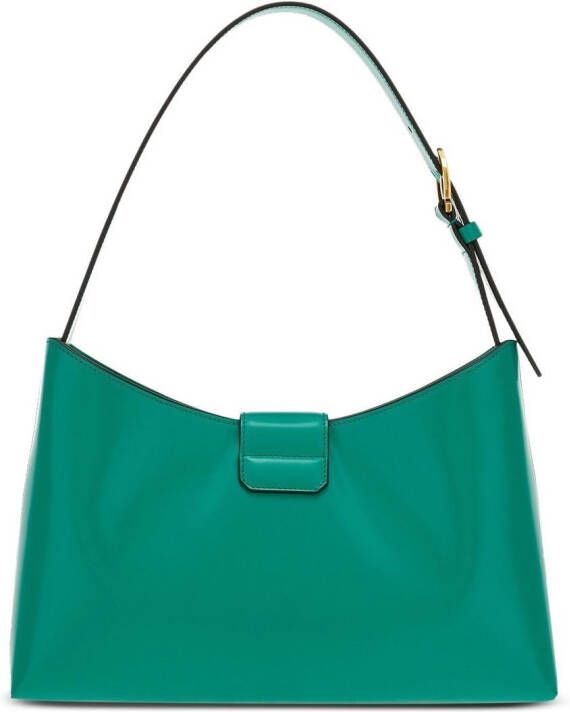 Ferragamo Trifolio schoudertas Groen