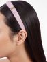 Ferragamo Cara haarband met strik Roze - Thumbnail 5