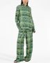 Ferragamo Zijden blouse Groen - Thumbnail 2
