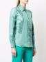Ferragamo Zijden blouse Groen - Thumbnail 2