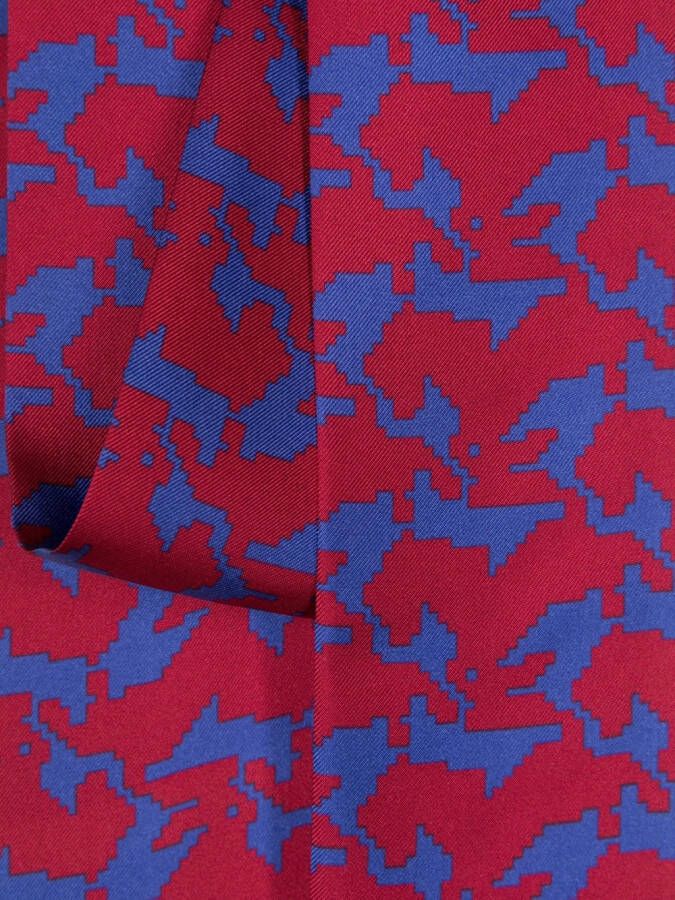 Ferrari Sjaal met print Rood