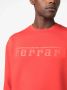 Ferrari Sweater met logoprint Rood - Thumbnail 5