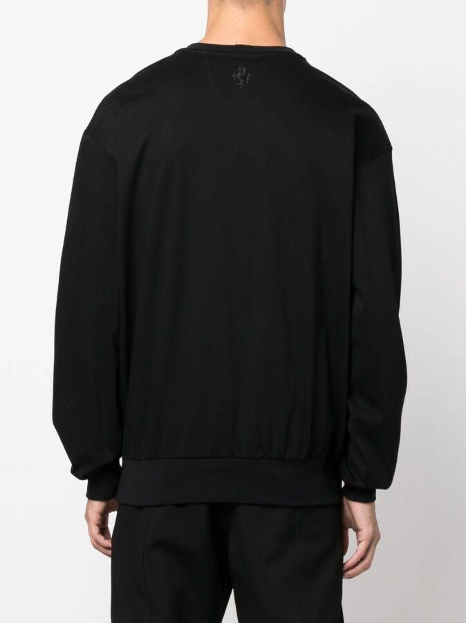 Ferrari Sweater met grafische print Zwart