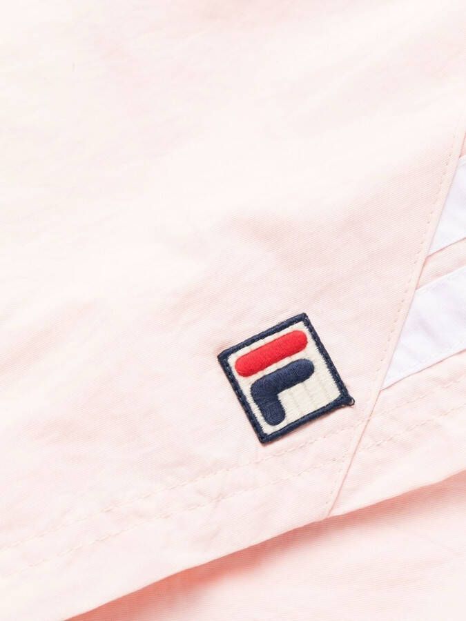 Fila Shorts met geborduurd logo Roze
