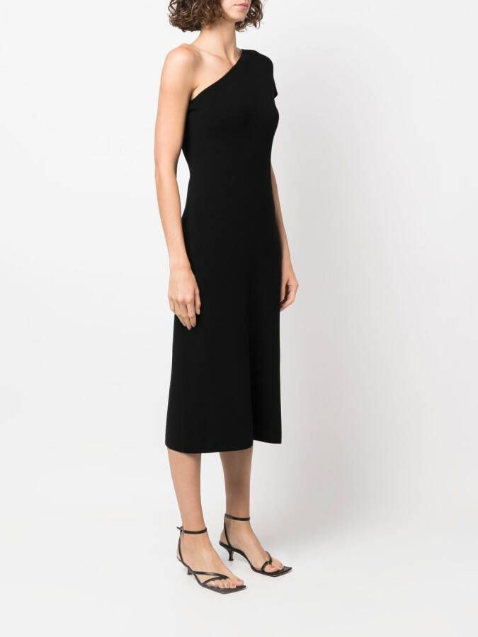 Filippa K Asymmetrische jurk Zwart