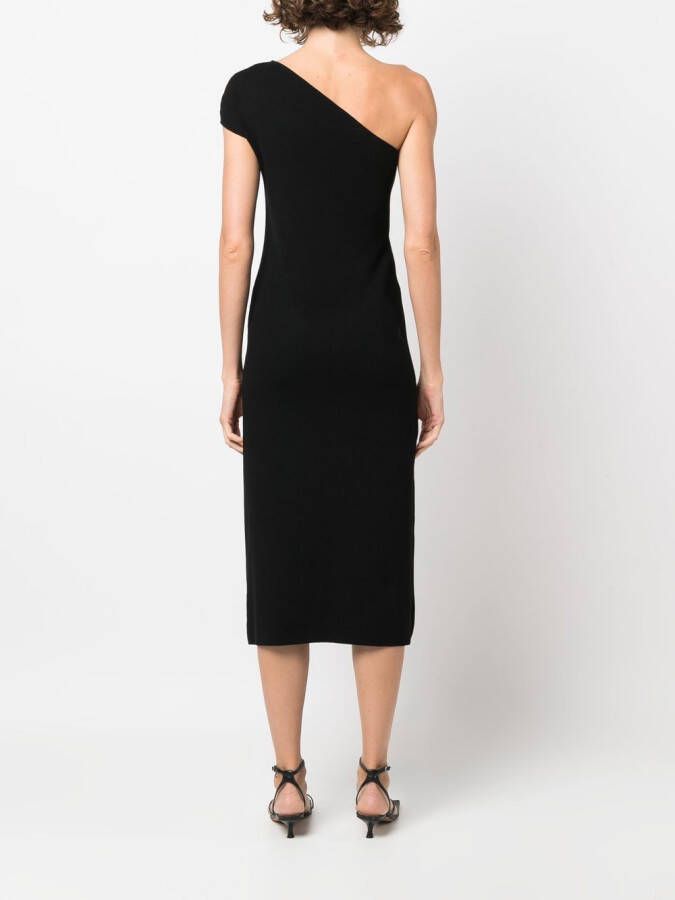 Filippa K Asymmetrische jurk Zwart