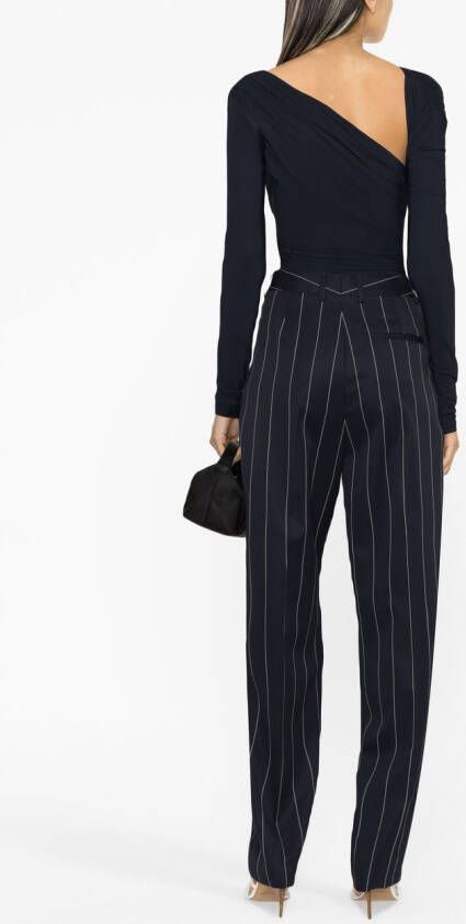 Filippa K Broek met krijtstreep Blauw