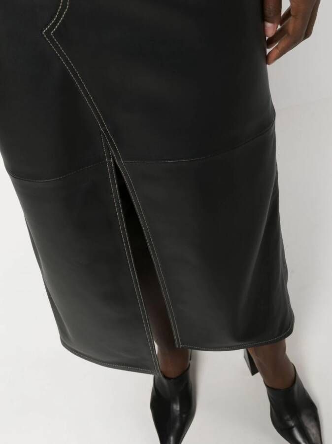 Filippa K High waist rok Zwart