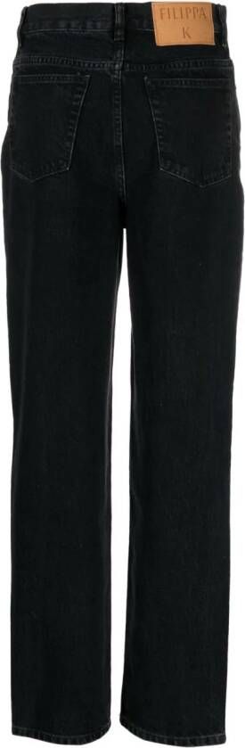 Filippa K Jeans met toelopende pijpen Zwart