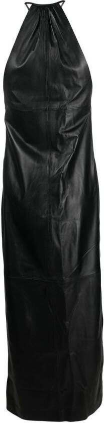 Filippa K Maxi-jurk met halternek Zwart