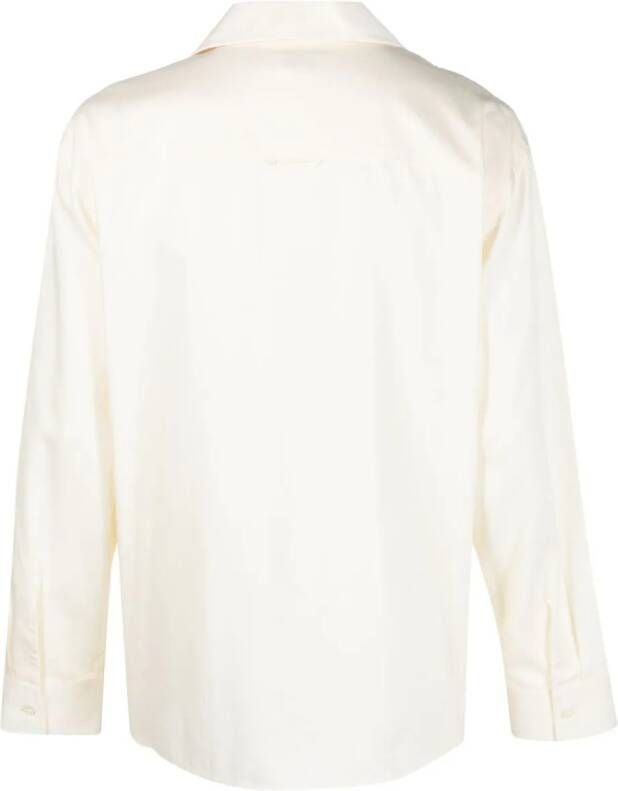 Filippa K Overhemd met gekerfde kraag Wit