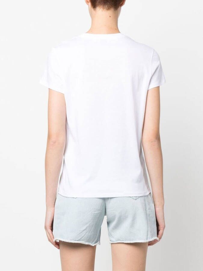 Filippa K T-shirt met ronde hals Wit